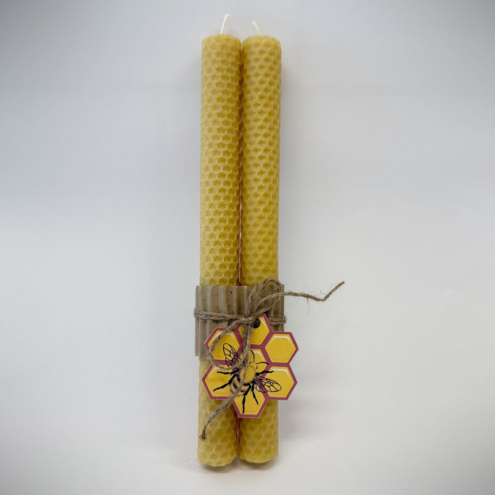 Bivaxljus (Kronljus) 34cm/24cm