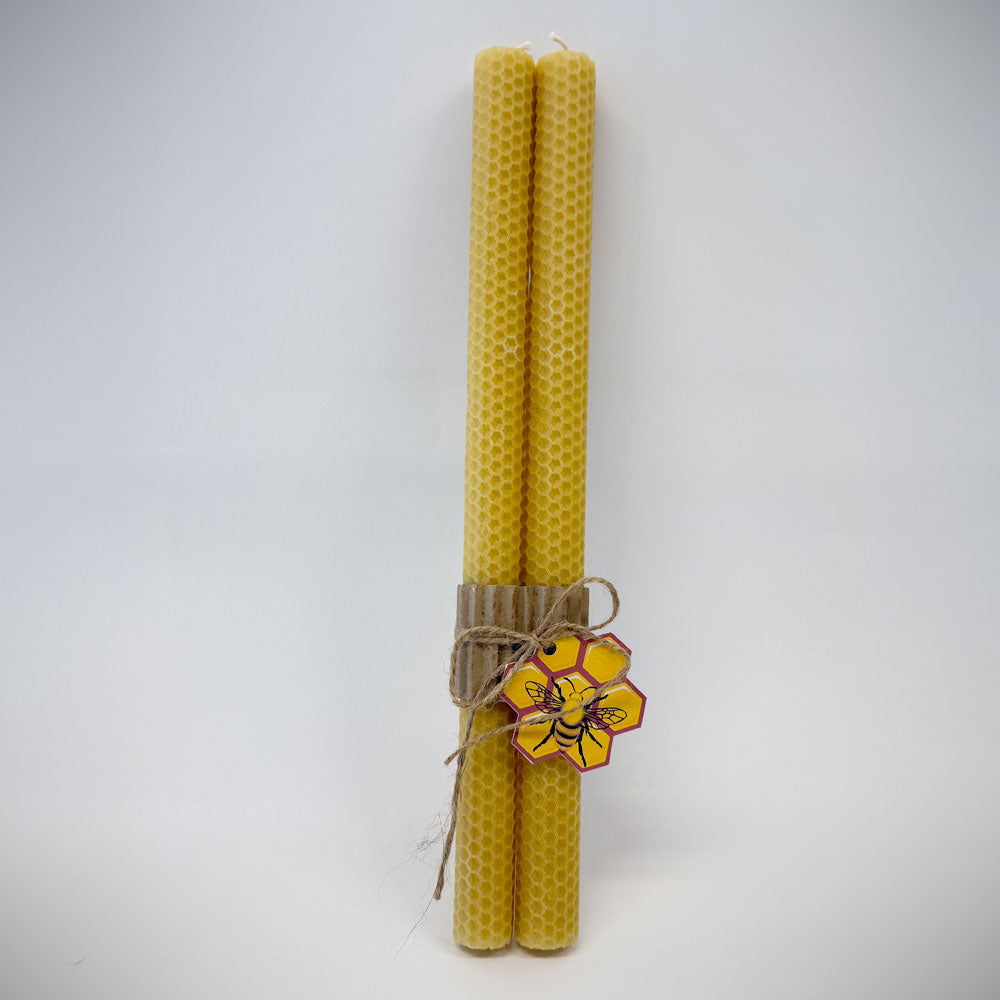 Bivaxljus (Kronljus) 34cm/24cm