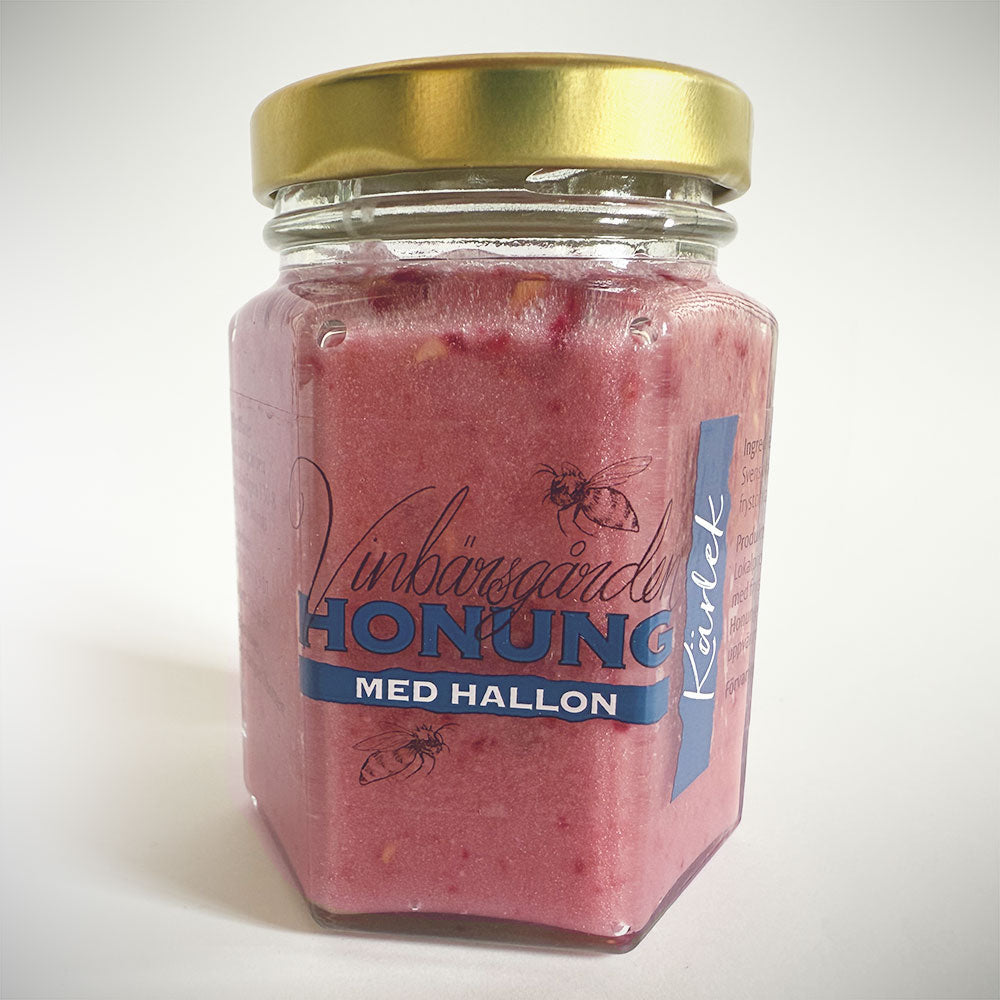 "Kärlek" Honung med Hallon 125g