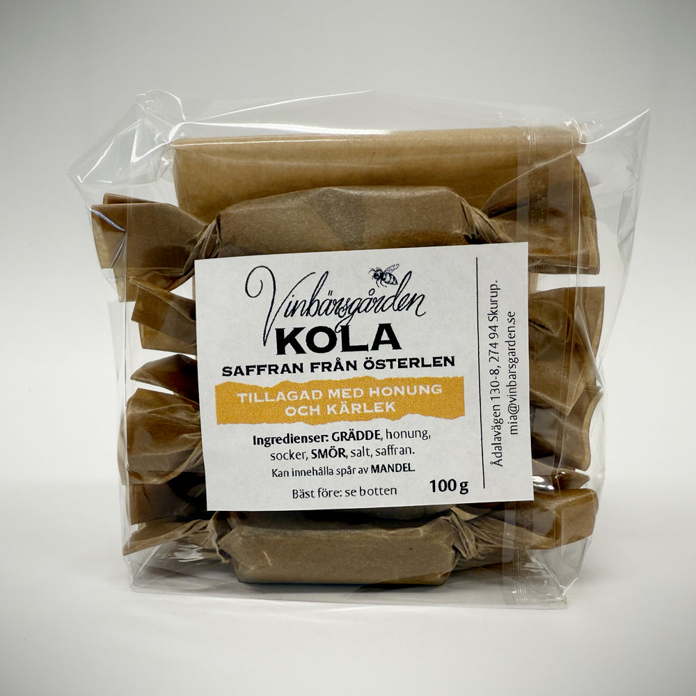 Kola - Honung och Saffran 100g