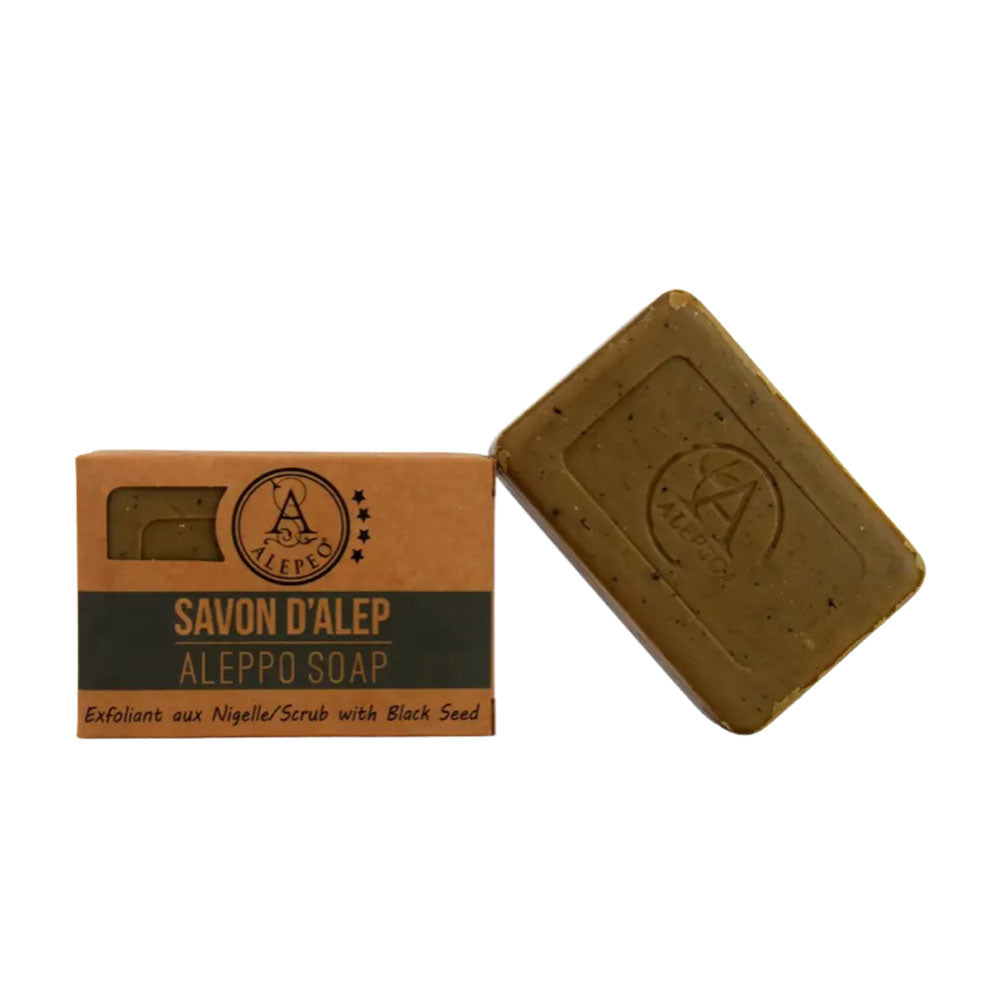Alepeo Scrub with Black Seed - Alepeo Tvål