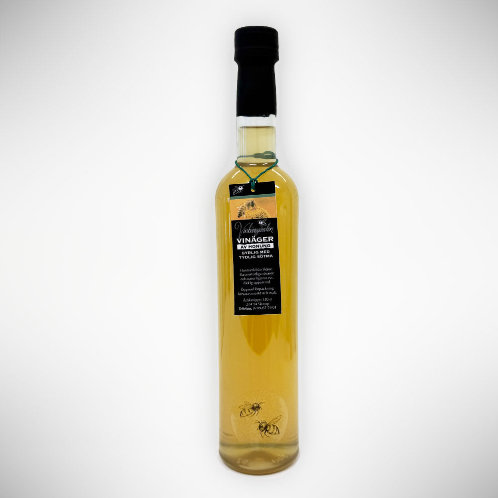 Vinäger av honung med tydlig sötma