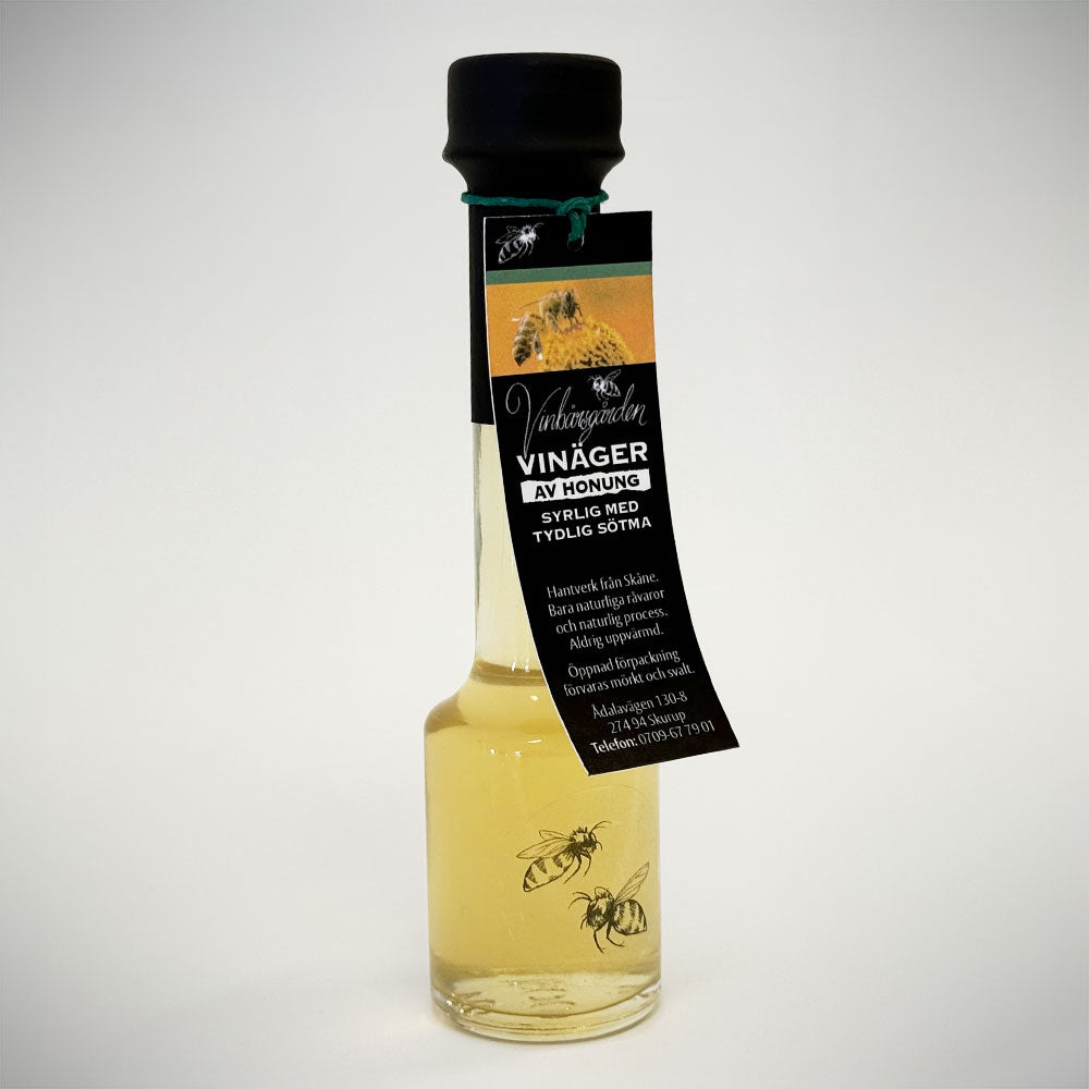Vinäger av honung med tydlig sötma