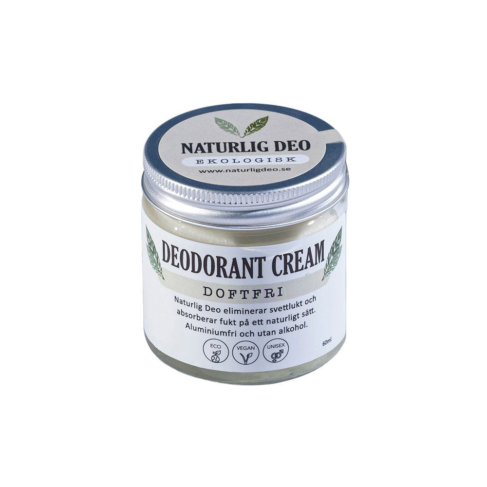 Naturlig Deo Cream, Doftfri