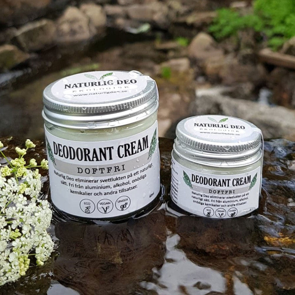 Naturlig Deo Cream, Doftfri