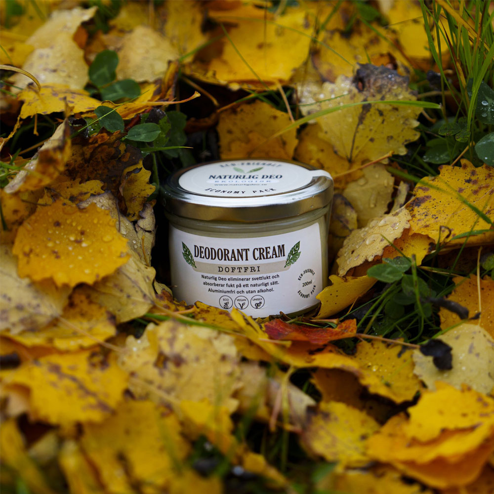 Naturlig Deo Cream, Doftfri