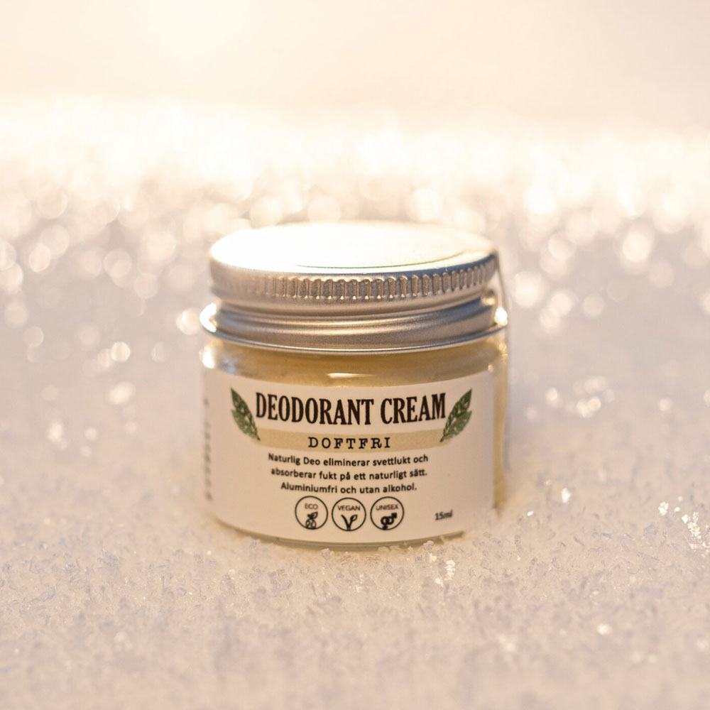 Naturlig Deo Cream, Doftfri