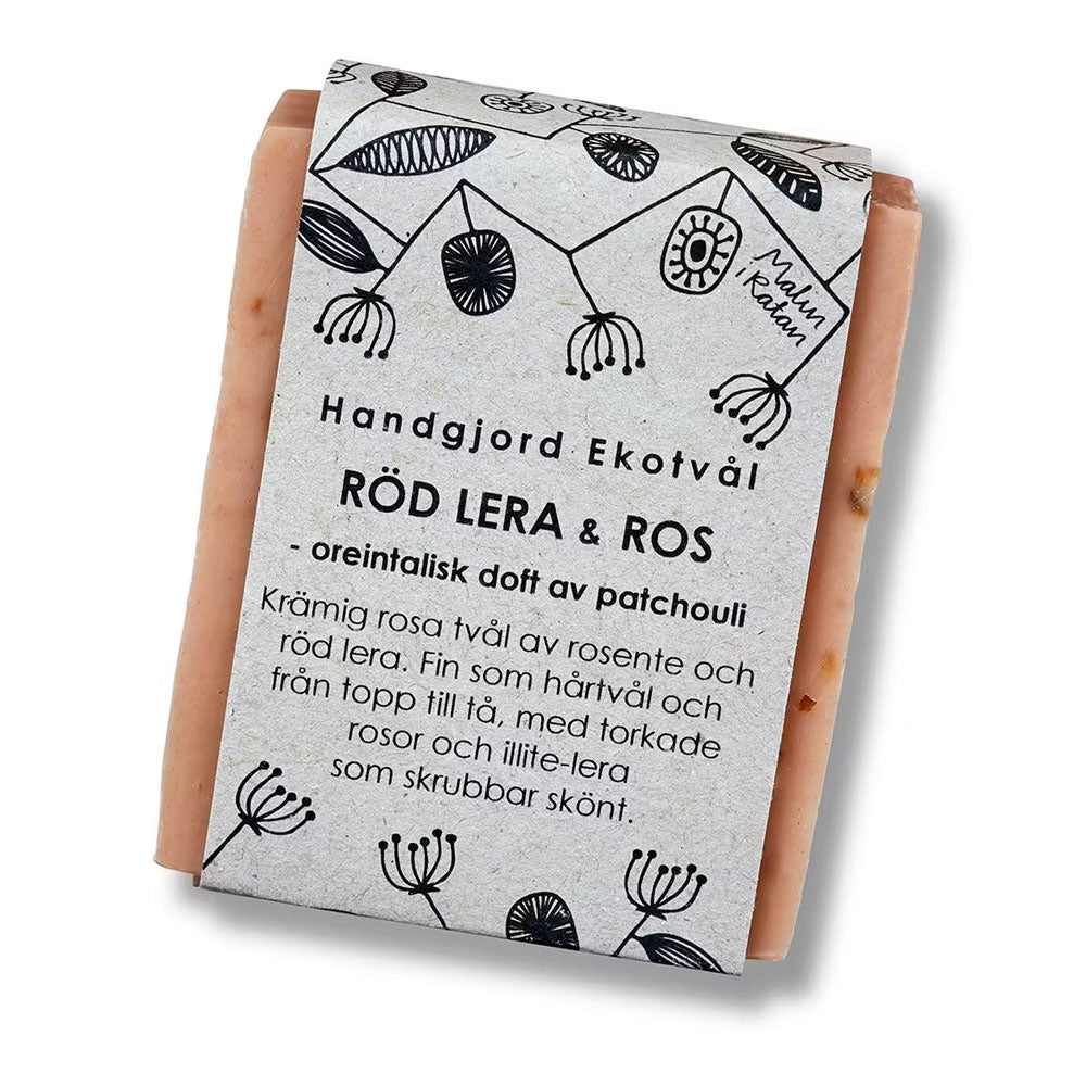 Röd lera & Ros, Ekotvål - Malin i Ratan