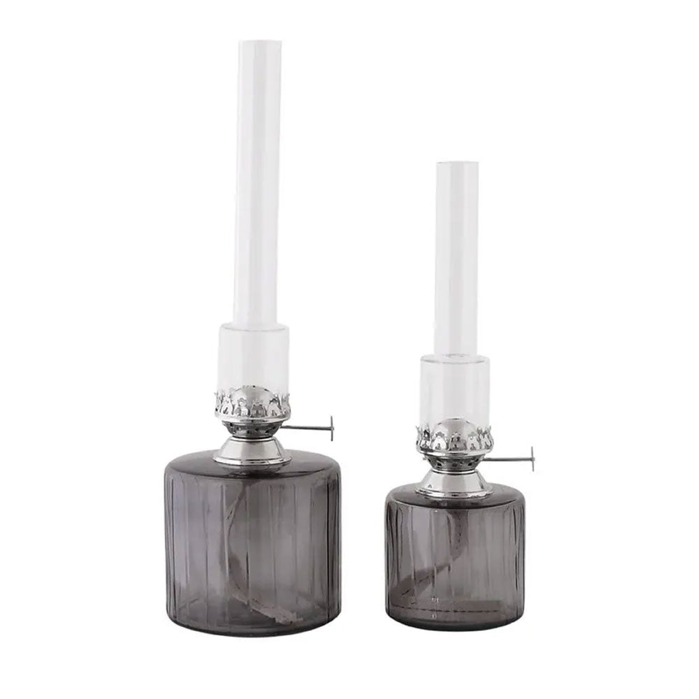 Fotogenlampa rökfärgad - Strömshaga